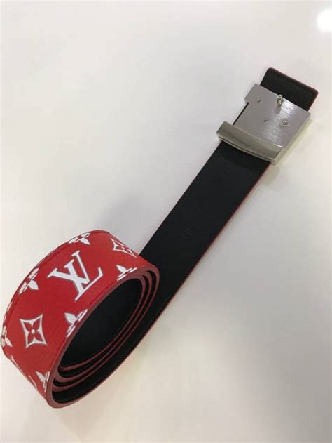 louis vuitton belt supreme|louis vuitton supreme collection.